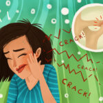 woman with TMJ pain who needs a nightguard for TMJ
